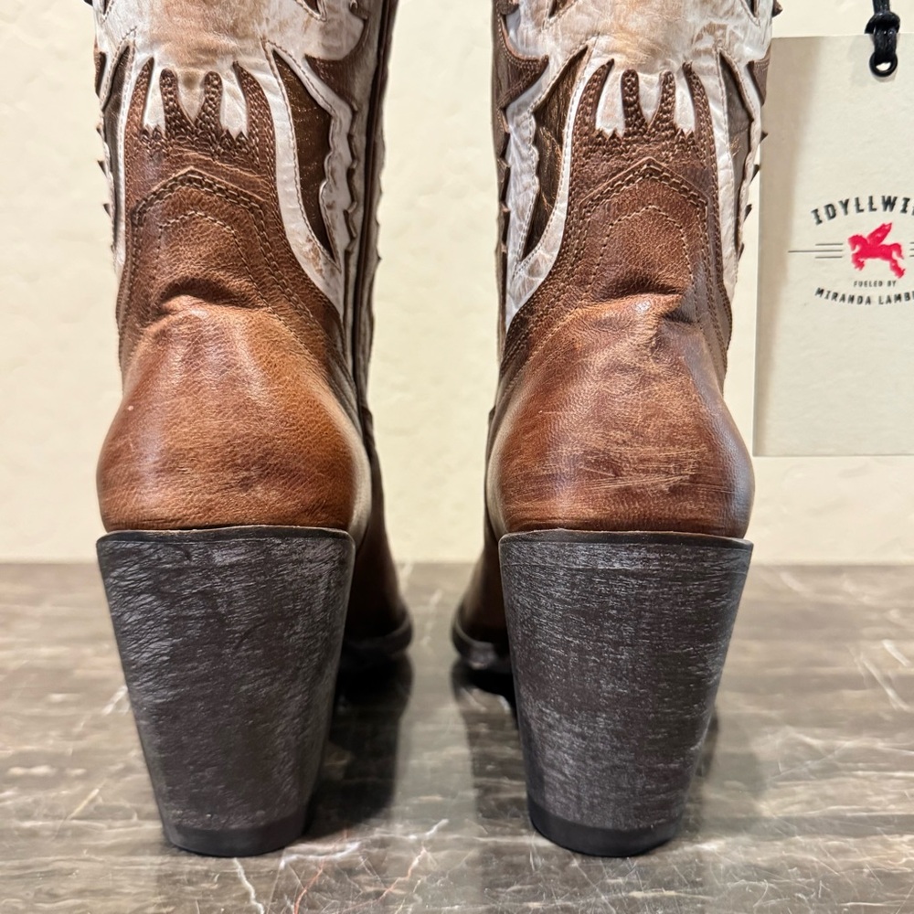 NEW Idyllwind Vice Leather Cowboy Boots - Picture 10 of 13